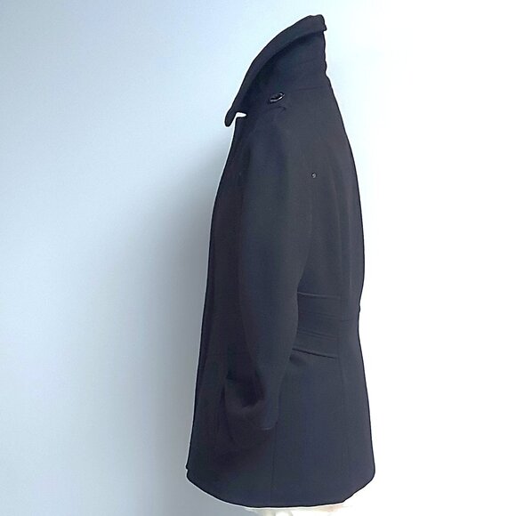 Kenneth Cole Double Breasted Pea Jacket - Size 4 - Picture 11 of 17